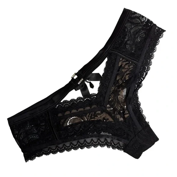 Honey Birdette Savannah black brief XS - Picture 2 of 7